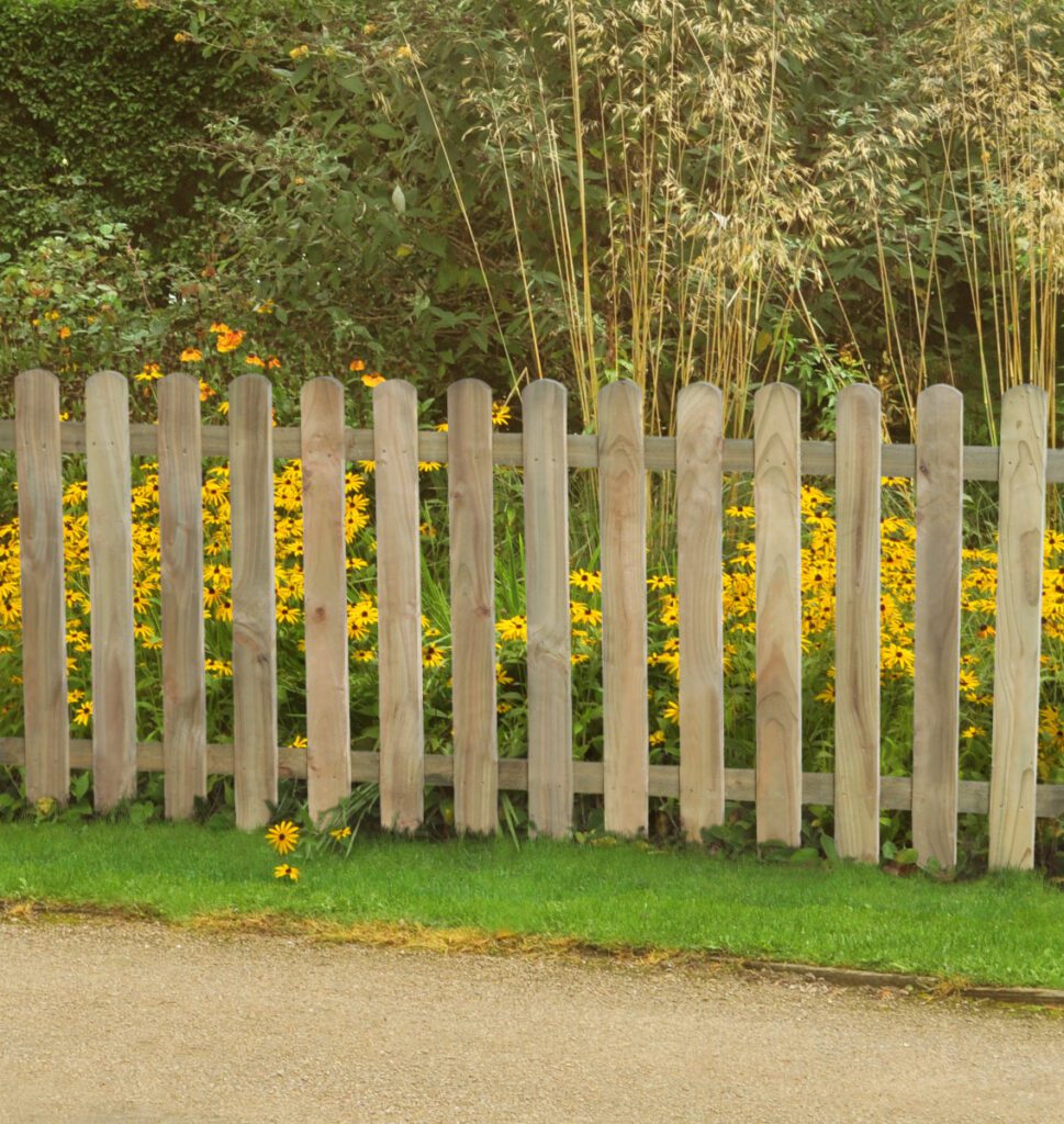 Forest Garden 6ft x 3ft Pressure Treated Heavy Duty Pale Fence Panel – Pack of 4 5013053174579 2
